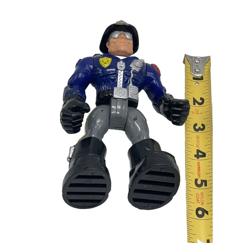 Rescue Heroes Action Figures Figurines Toys 2001 Mattel, Inc. 1522SD 78319 6”